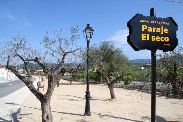 Finalizan las obras de la zona recreativa 'Paraje El Seco', en la Vía Verde - 1, Foto 1