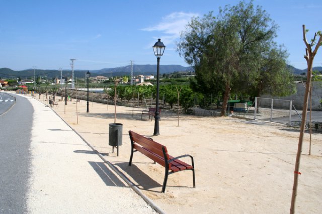Finalizan las obras de la zona recreativa 'Paraje El Seco', en la Vía Verde - 2, Foto 2