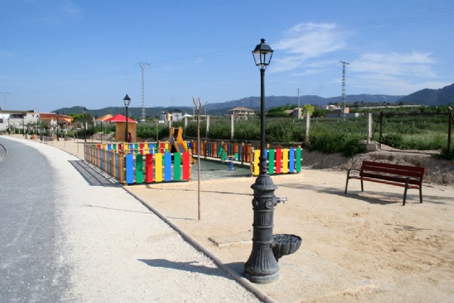 Finalizan las obras de la zona recreativa 'Paraje El Seco', en la Vía Verde - 3, Foto 3