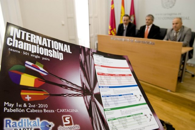 2.000 visitantes llenarán la ciudad de Cartagena con motivo del Campeonato de Dardos - 1, Foto 1