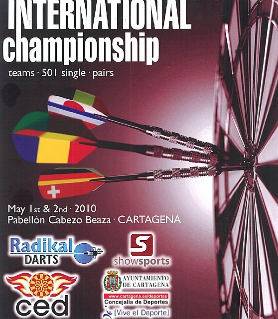 2.000 visitantes llenarán la ciudad de Cartagena con motivo del Campeonato de Dardos - 4, Foto 4