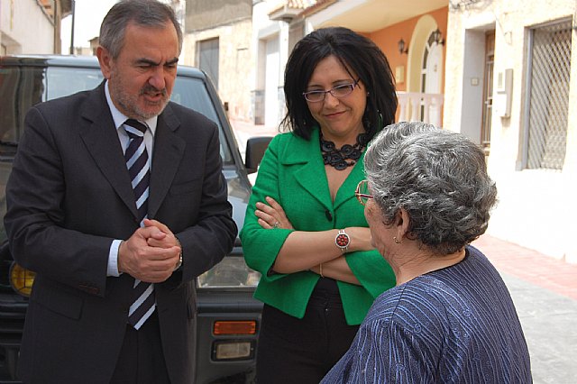 Inauguradas las obras de renovación de las infraestructuras de la calle Milagros de Lorquí - 5, Foto 5