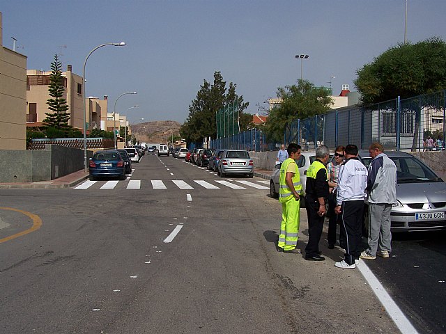 El Ayuntamiento realiza trabajos de mejora en los accesos al Centro de Salud «Águilas Norte» - 1, Foto 1
