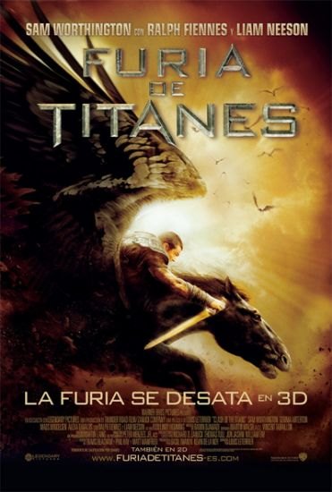 La película “Furia de titanes” se proyectará este domingo y lunes en el Cine Velasco, Foto 1