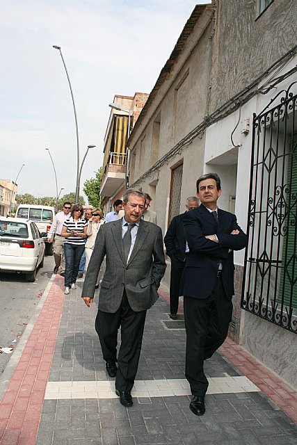 Finalizan las obras de mejora de la seguridad vial en el centro urbano de Alguazas - 2, Foto 2