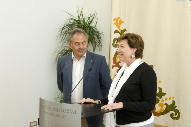 La alcaldesa recibe a socios de la Casa Regional de Murcia en Canarias - 2, Foto 2