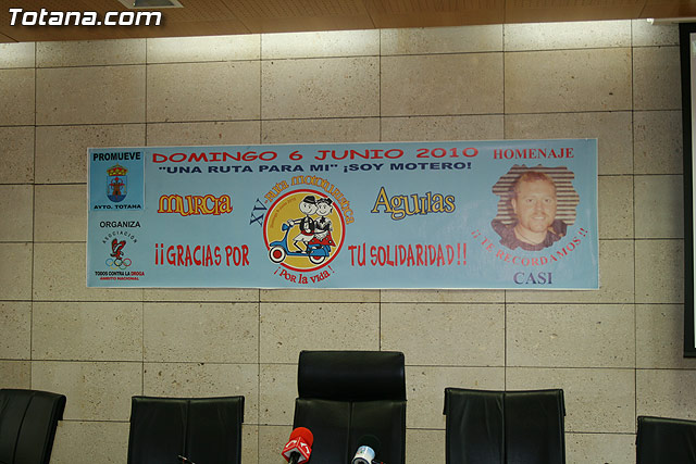 La “XV Ruta Mototurstica Contra La Droga” pasar por Totana, donde se celebrar un motoalmuerzo en La Plaza de la Constitucin - 3