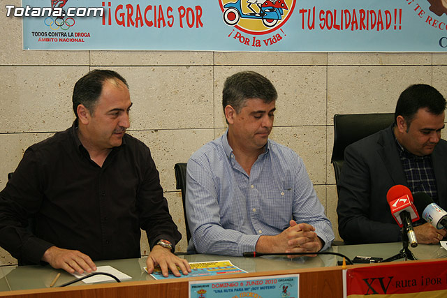 La “XV Ruta Mototurstica Contra La Droga” pasar por Totana, donde se celebrar un motoalmuerzo en La Plaza de la Constitucin - 9