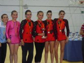 Las alumnas de la Escuela Municipal de Gimnasia Rítimica de Totana y Paretón consiguieron medallas de oro, plata y bronce