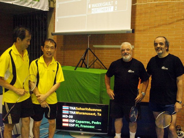 Pedro Caparrós, tercero en el Campeonato Nacional de Bádminton de veteranos - 1, Foto 1