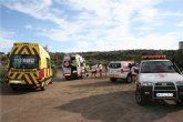 Cruz Roja de guilas auxilia a 5 bañistas con riesgo de padecer un Sndrome de Inmersin en la Playa de Matalentisco