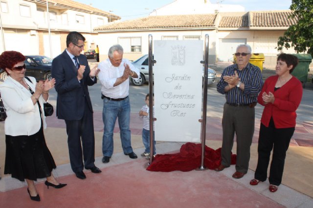 Inaugurada un jardín en Balsicas en homenaje a Severina Fructuoso Ros - 1, Foto 1