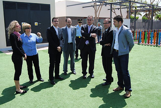 El delegado del Gobierno y el alcalde de Santomera inauguran las nuevas instalaciones deportivas de Santomera - 1, Foto 1