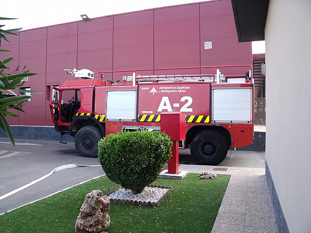 El Aeropuerto de Murcia-San Javier realiza un simulacro de emergencia en uno de sus edificios - 1, Foto 1