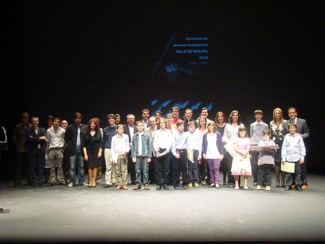 El Concurso de Jóvenes Intérpretes Villa de Molina 2010 entrega sus premios durante una gran gala celebrada el pasado sábado 8 de mayo - 1, Foto 1