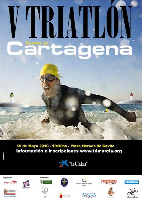 El V Triatlón Ciudad de Cartagena batirá récord de participación - 3, Foto 3