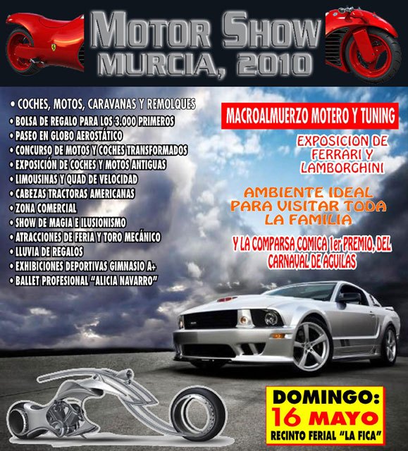 Nota aclaratoria de la empresa encargada de la organización del III Motor Show de Murcia - 1, Foto 1