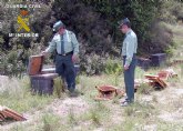La Guardia Civil detiene a una persona por la sustraccin de colmenas en la comarca del Noroeste