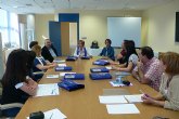 Cuatro municipios de la Regin que desarrollan proyectos de formacin subvencionados por el Fondo Social Europeo coordinan en Lorca sus actuaciones