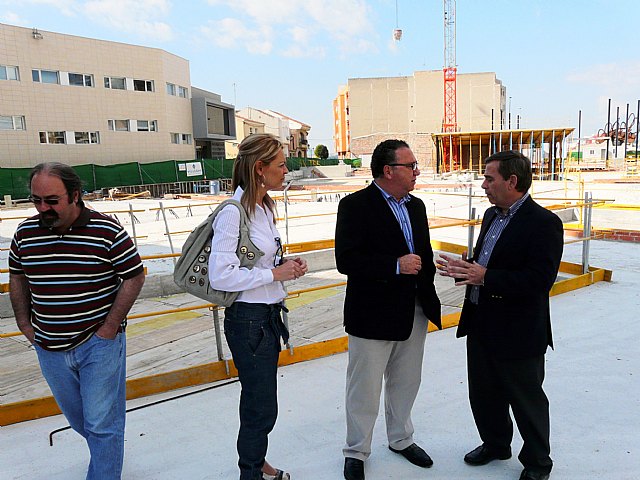 Las obras de construcción del Enclave de la Muralla de Molina de Segura están ejecutadas en un 50 por ciento - 1, Foto 1