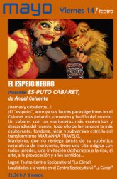 Continúa la programación de teatro con la puesta en escena de la obra Es-puto Cabaret