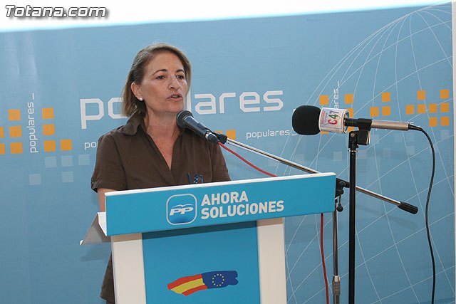 The PP calls Totana "hack" the measures imposed by Zapatero, Foto 1