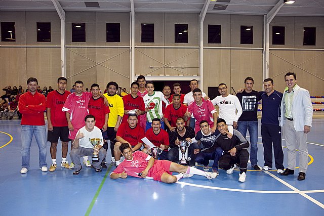 'Construcciones Oromaza', equipo ganador de la Liga de Fútbol Sala, Foto 1