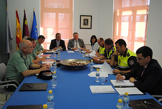 El delegado del Gobierno copreside la Junta Local de Seguridad en La Unión - 1, Foto 1
