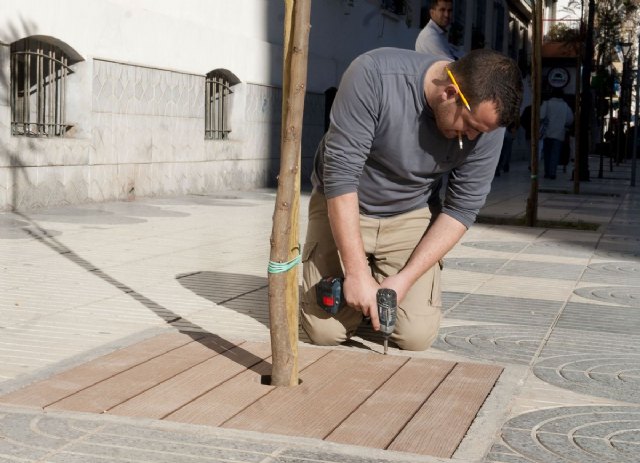 Jardines instala 50 cubrealcorques en la calle Ángel Bruna - 5, Foto 5