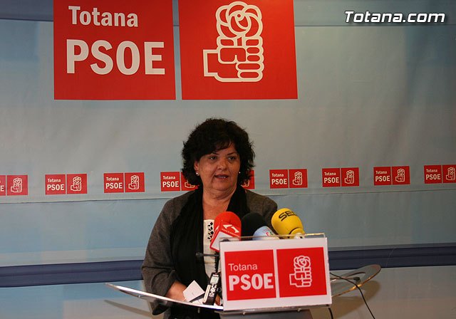 Rueda de prensa PSOE Totana sobre Mifito, Foto 1