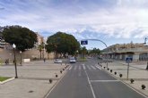 Corte tr�fico en el paseo del Muelle