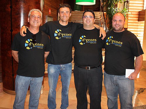 El Barça Atlètic y Luis Enrique apoyan a las enfermedades raras - 2, Foto 2