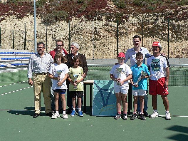 Celebrado el ‘Campeonato regional benjamín de tenis’ en Mazarrón, Foto 1