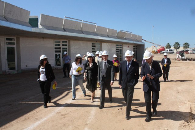 Sotoca visita junto al alcalde las obras de los nuevos colegios de Torre-Pacheco y Roldán - 3, Foto 3