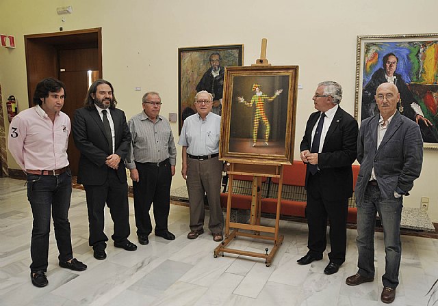 La familia de García Espinosa dona un cuadro del pintor a la Universidad de Murcia - 3, Foto 3