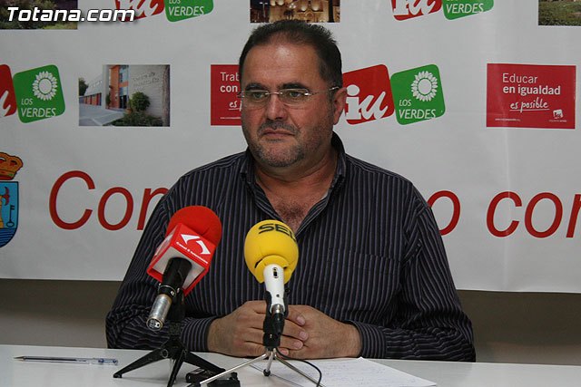 Izquierda Unida en Totana considera fuegos de artificio y tácticas mafiosas las informaciones interesadas sobre las diferencias en el PP - 1, Foto 1