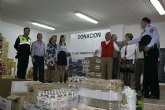 El Ayuntamiento realiza una donación de 166 cajas de alimentos a Cáritas para su distribución entre las familias más necesitadas del municipio