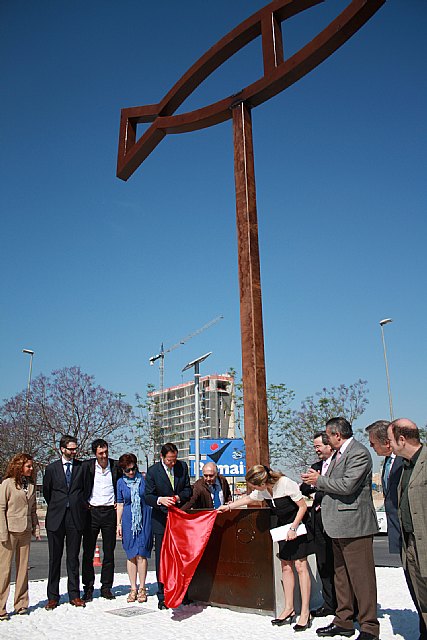 Una escultura inaugurada hoy por el Alcalde identifica a Murcia como Ciudad Sostenible - 2, Foto 2