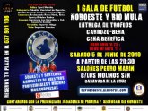 La I Gala de Fútbol del Noroeste y Río Mula tendrá lugar el próximo sábado 5 de junio