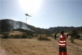Un incendio calcina cerca de 15 hectáreas en la zona de Todosol de Águilas