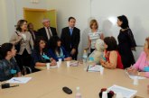 El rector y el consejero de Poltica Social visitaron los talleres de la jornada intergeneracional