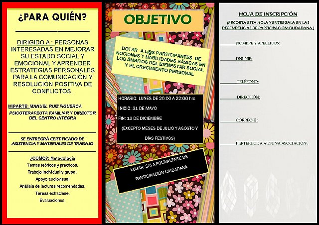 Organizan un taller de “apoyo psicosocial y familiar” dirigido a personas interesadas en mejorar su estado social y emocional - 2, Foto 2