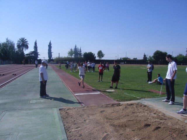 Los equipos de los centros educativos San José y Reina Sofía participan en la final regional escolar de atlestimso, Foto 3