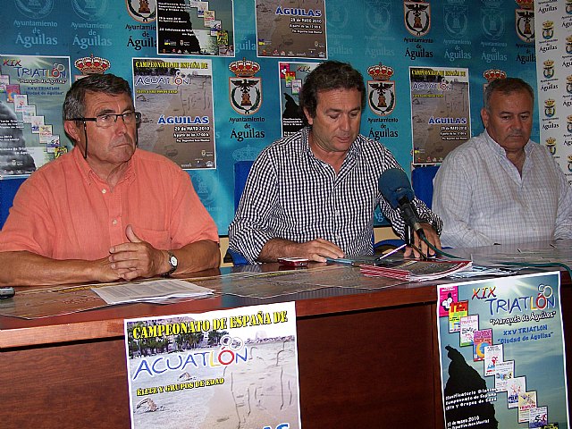 La ciudad celebra los XXV Años de Triatlón con la XIX Edición del «Marqués de Águilas» y el Campeonato de España de Acuatlón - 1, Foto 1
