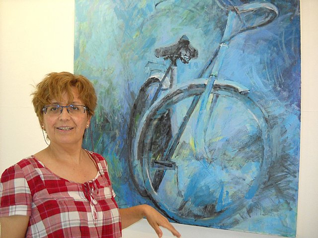 Blanca acoge las bicicletas de la pintora Mª  Ángeles Cano Ibáñez - 1, Foto 1