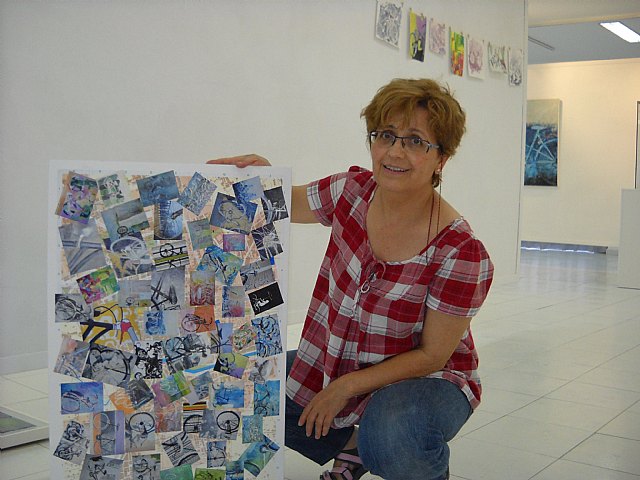 Blanca acoge las bicicletas de la pintora Mª  Ángeles Cano Ibáñez - 2, Foto 2