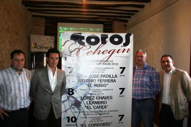 'Chicote' devuelve la ilusión a la Plaza de Toros de Cehegín y presenta tres corridas para este año - 2, Foto 2