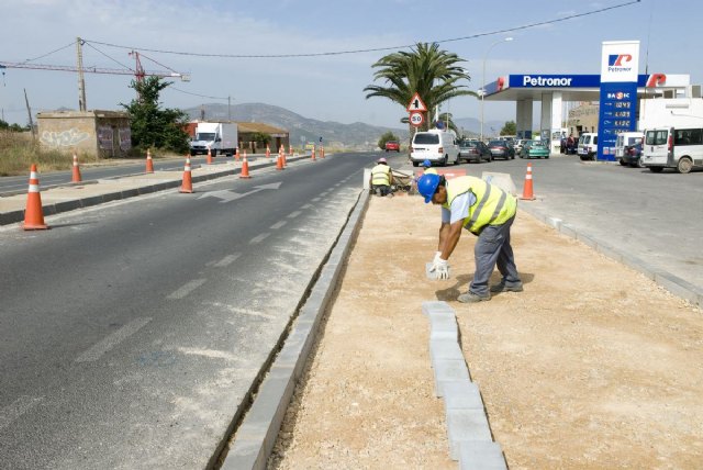 Los primeros tramos del carril bici entre La Unión y Cartagena estarán este verano - 4, Foto 4