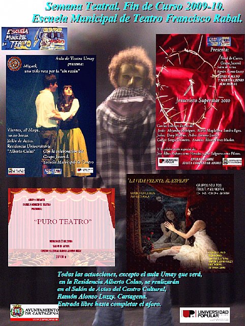 Muestra de fin de curso de la Escuela Municipal de Teatro - 1, Foto 1