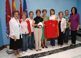 La Selección Española apoya la residencia de ancianos de Caravaca